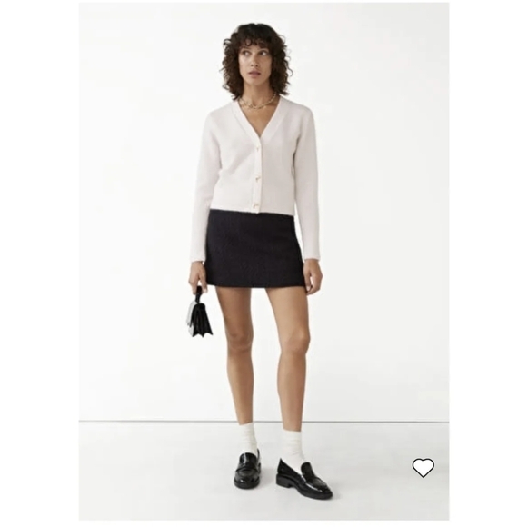 & Other Stories Cardigan With Dolphin Buttons - Picture 1 of 6